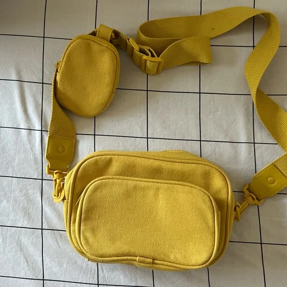 wild fable Bags Target Fanny Pack Yellow Poshmark